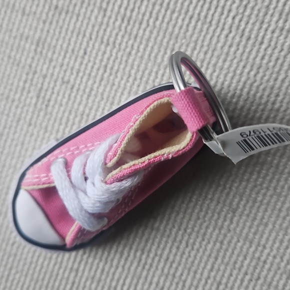 Converse Pink Mini Shoe Keychain - Picture 4 of 9